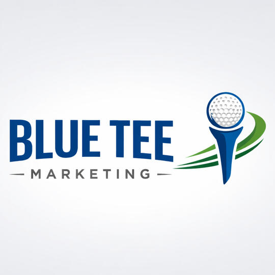 Blue Tee Marketing Logo logo for blue tee marketing